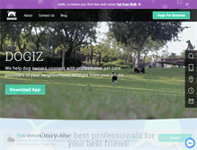 Tablet Screenshot of dogiz.com